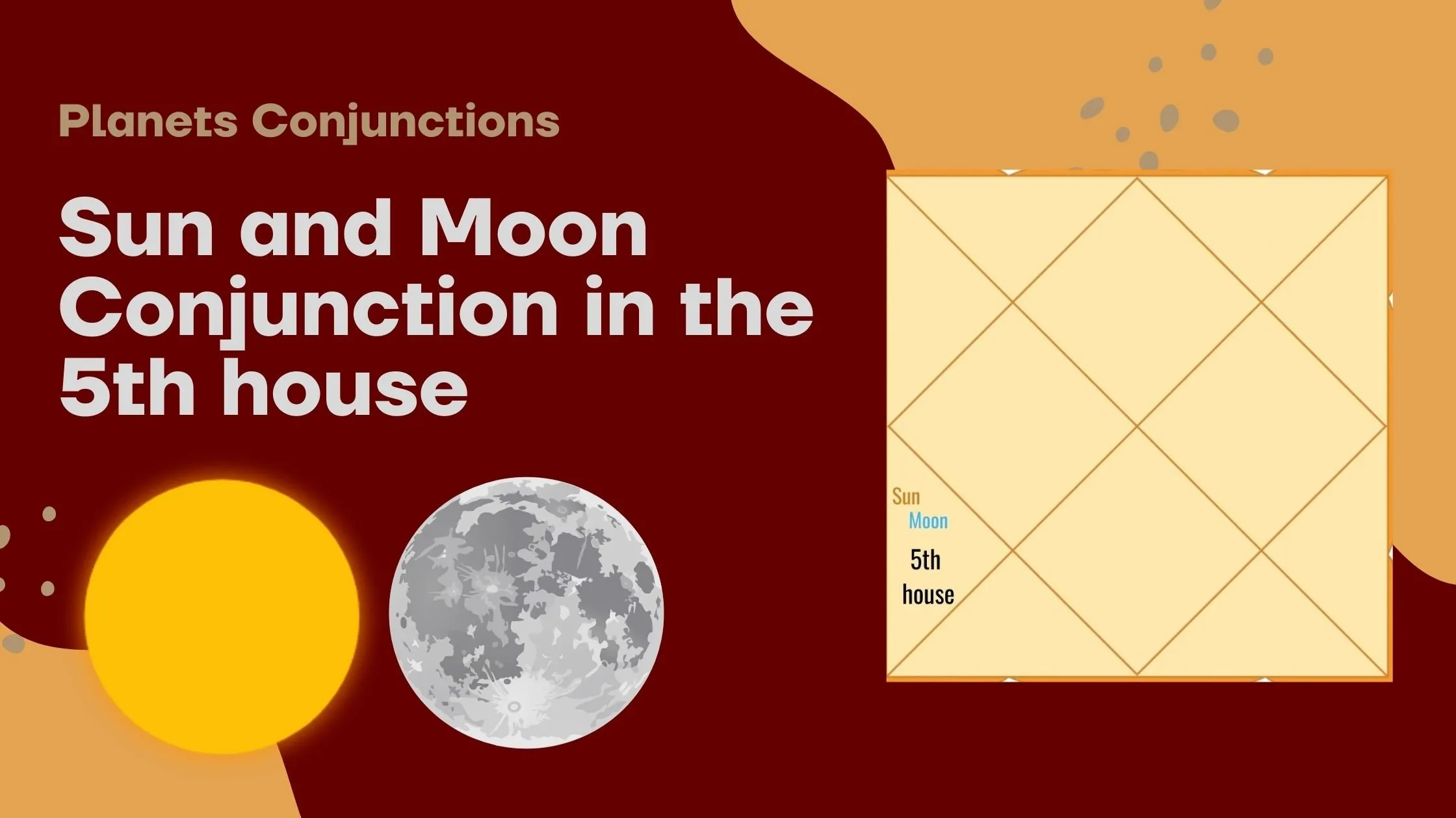 Sun and Moon Conjunction 5th house