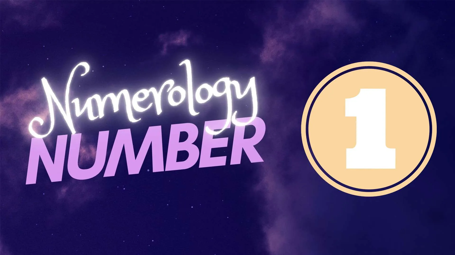 Numerology Life Path Number 1