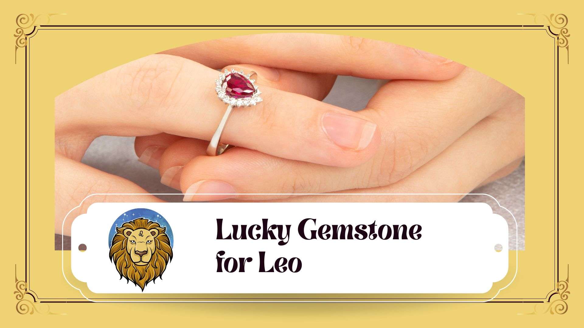 Lucky Gemstone for Leo