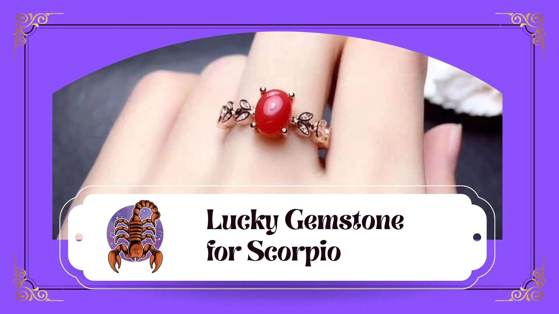Lucky Gemstone for Scorpio