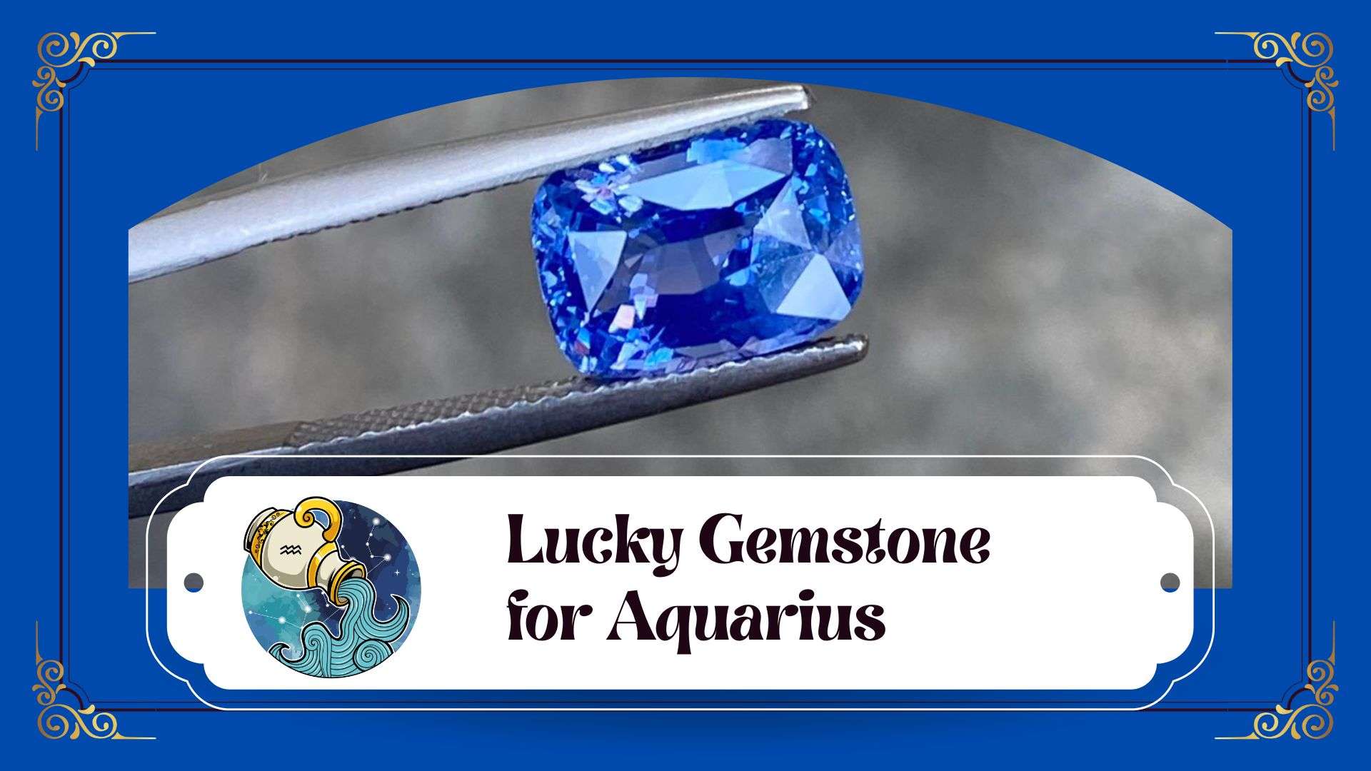 Lucky Gemstone for Aquarius