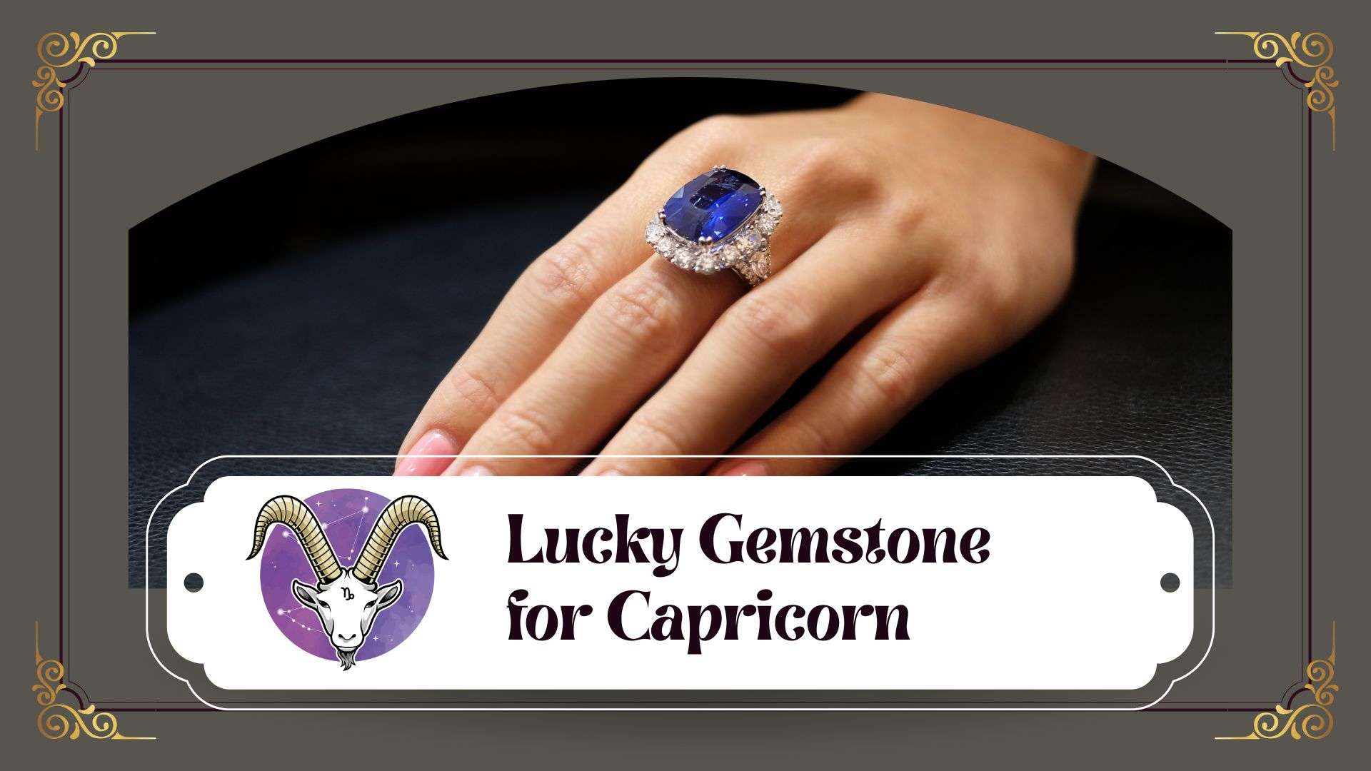 Lucky Gemstone for Capricorn